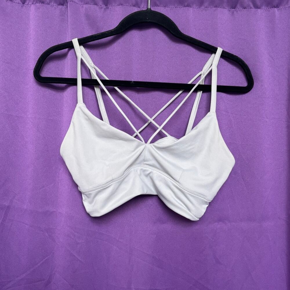 Alo Yoga Strappy Sports Bra Athletic Athleisure Active